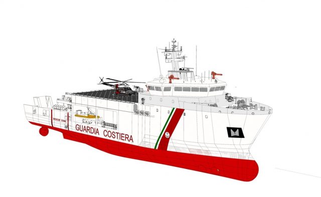 Italian Coast Guard multi-role offshore unit (UAM)