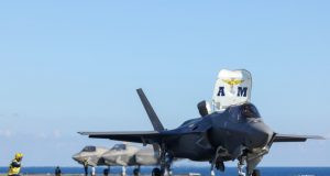 Italian F-35B lands on HMS Queen Elizabeth for first time