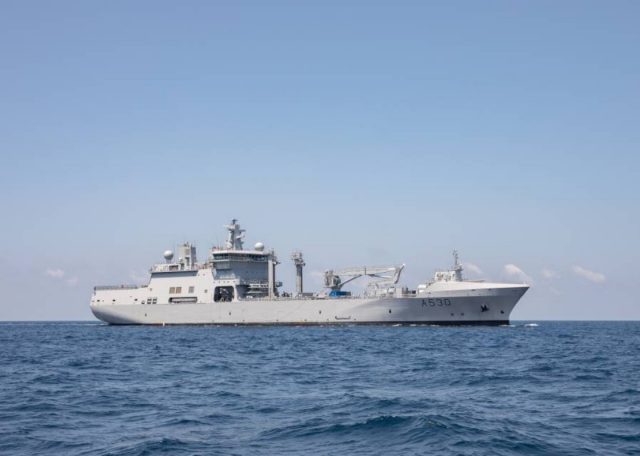 HNoMS Maud IPMS issues on maiden deployment