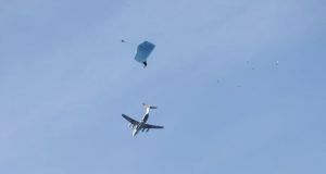 Russian paratrooper accident in Belarus
