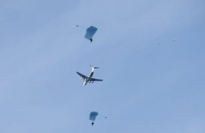 Russian paratrooper accident in Belarus