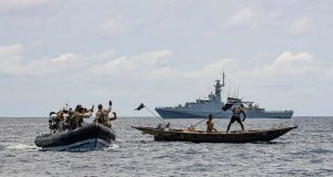 Royal Navy counter piracy in Gulf of Guinea