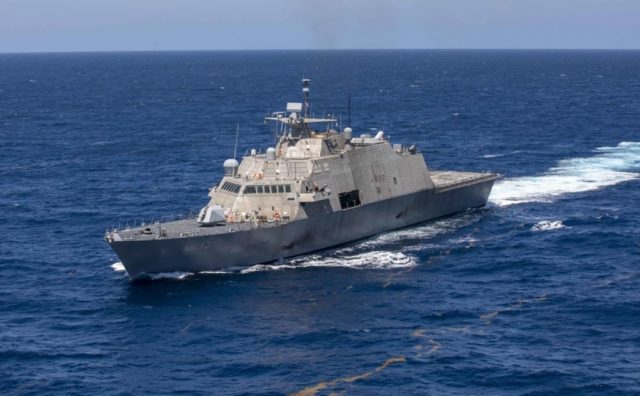 Littoral Combat Ship operations in the US 4th Fleet Caribbean Sea