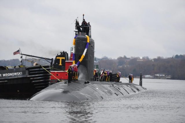 Virginia-class sub USS Minnesota