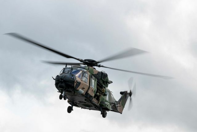 Australian Army Taipan helicopter