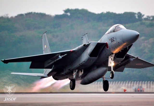 JASDF F-15J takeoff