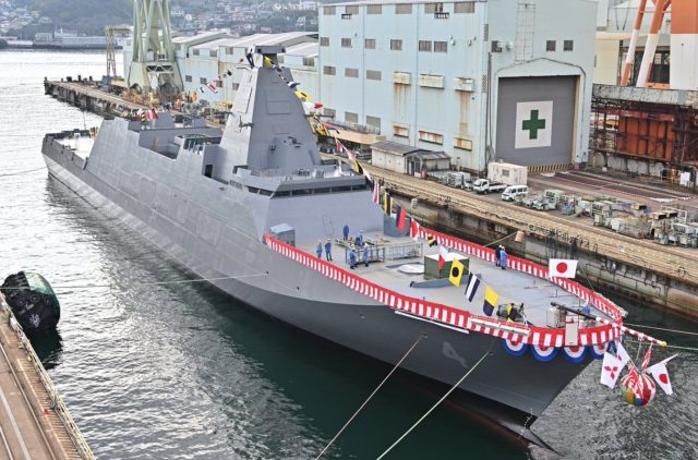 Mogami-class FFM frigate JS Mikuma