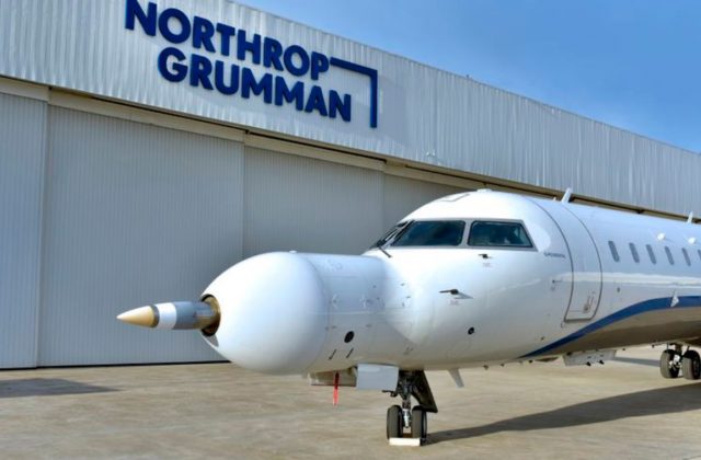 Northrop Grumman's SiAWA2/AD missile in its testbed aircraft ahead of second test flight