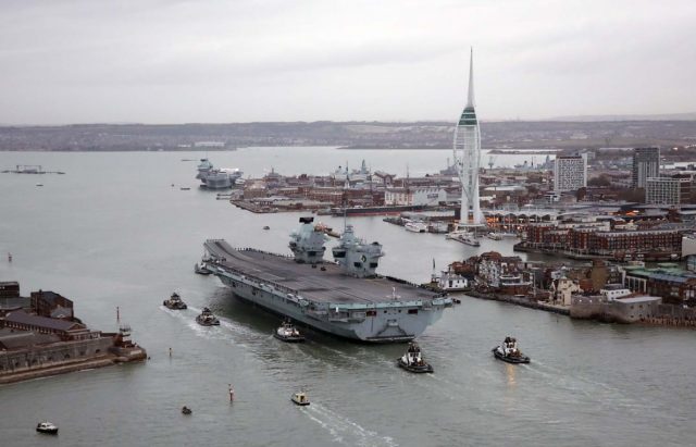 HMS Queen Elizabeth wraps up maiden deployment