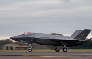 First USAF F-35A in England