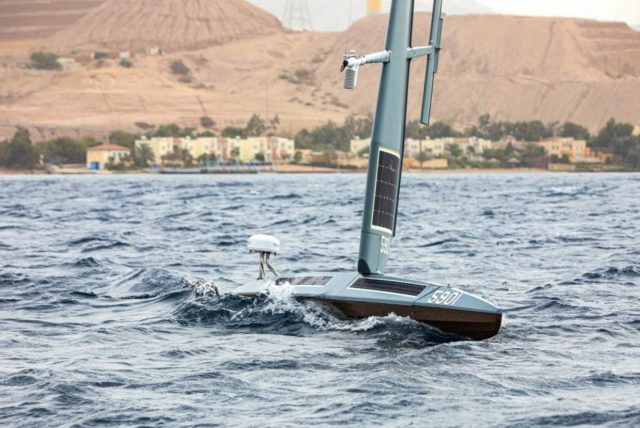Saildrone USV in Middle East