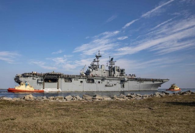 USS Iwo Jima in Mayport