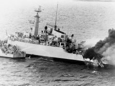 HMS Ardent sinking photo