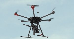 A drone equipped with a Dragon kit