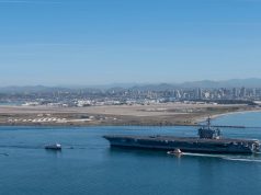 USS Carl Vinson first deployment with F-35C fighters