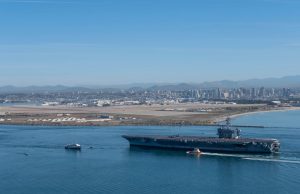 USS Carl Vinson first deployment with F-35C fighters