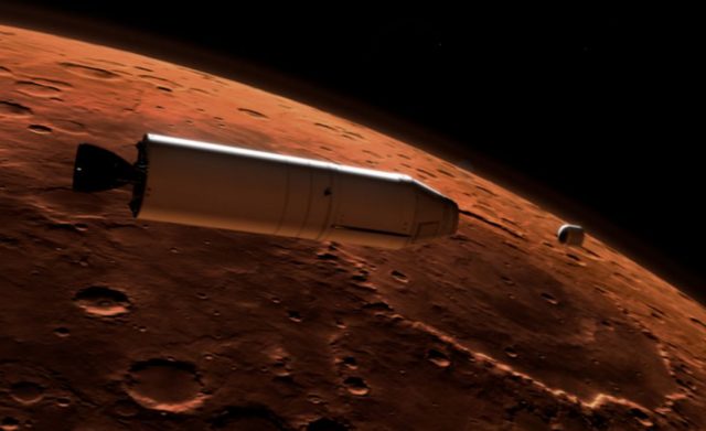 Mars Ascent Vehicle illustration