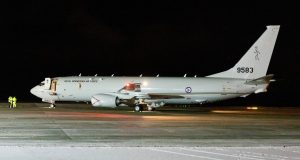 First Norwegian Poseidon MPA at Evenes Air Station in Norway