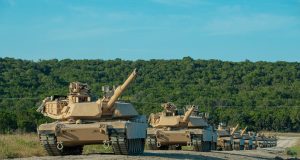 M1A2 SEPV3 Abrams test firing