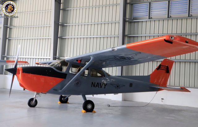 Philippine Navy Cessna trainer aircraft