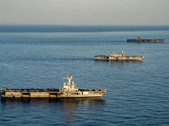 Neptune Strike three carriers in the Mediterranean Sea