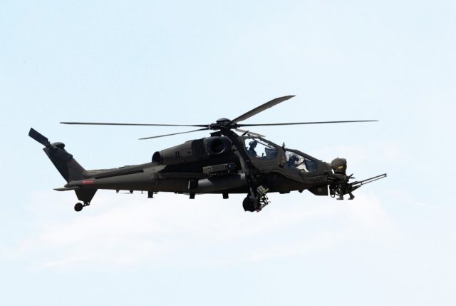 PAF T-129 attack helicopter