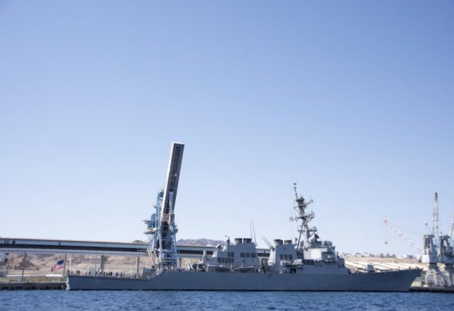USS Cole in Israel for Intrinsic Defender