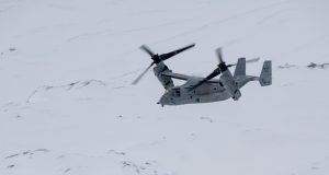 USMC Osprey over Norway