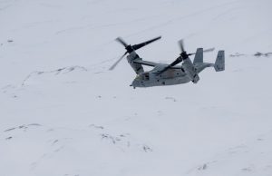 USMC Osprey over Norway