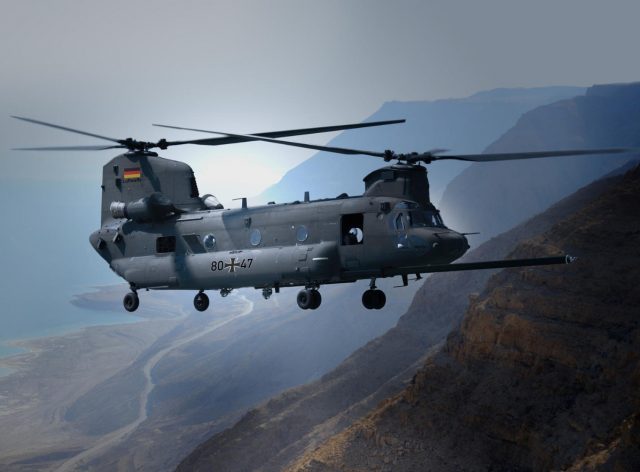 Germany selects Boeing Chinook for STH heavy transport helicopter