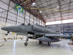 Modernized Brazilian Navy A-4 Skyhawk AF-1 fighter