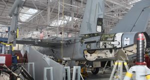 Growler damaged in F-35C on USS Carl Vinson in South China Sea