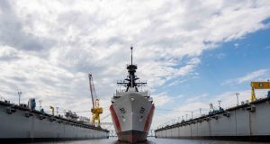 USCGC Calhoun launch