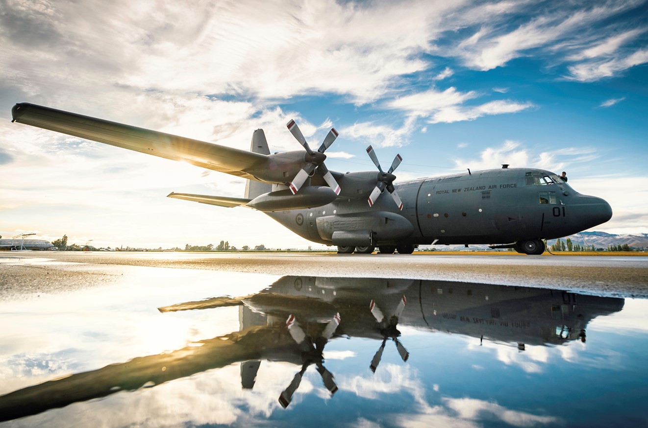 C-130 Hercules New Zealand Air Force. New Zealand Air Force.
