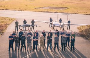 Royal Navy logistics drone trial