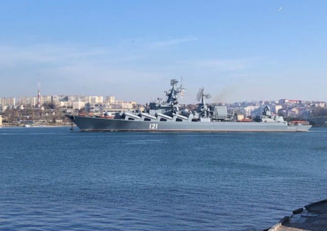 Black Sea Fleet cruiser Moskva destroyed in anti-ship missile strike