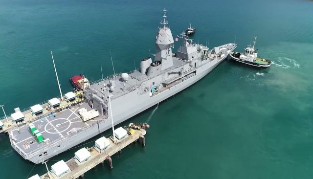 HMAS Toowoomba AMCAP upgrade