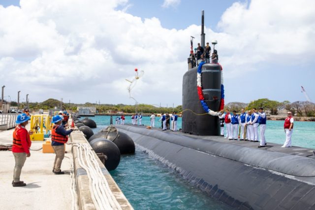 USS Annapolis in Guam