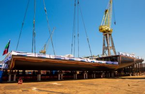 LPD for Qatar keel-laying