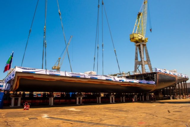 LPD for Qatar keel-laying