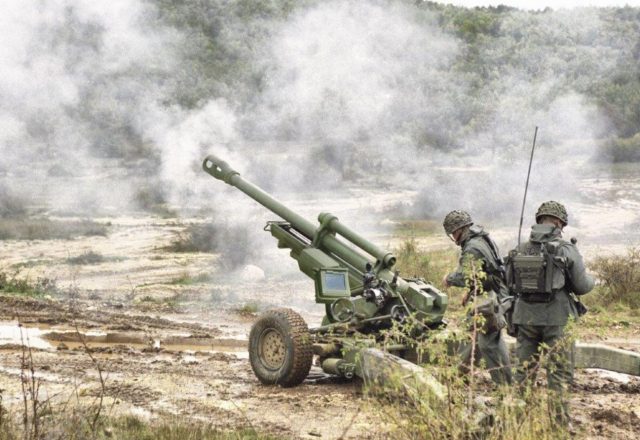 105 LG artillery gun for Senegal