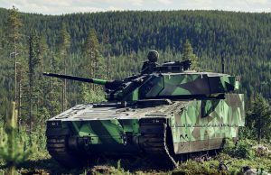 CV90 on Slovak IFV trials