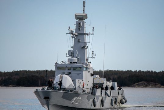 Upgraded HSwMS Gävle (K22)