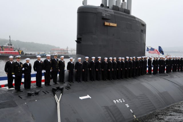 USS Oregon enters service