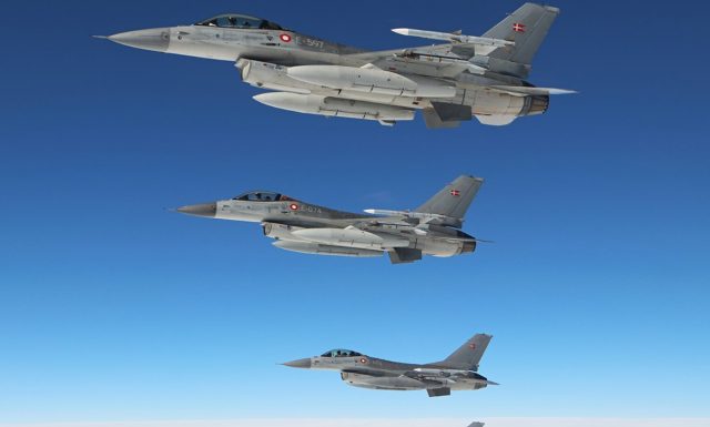 Danish F-16 fighters