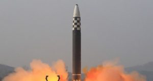 Hwasong-17 ICBM launch
