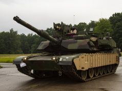 Abrams with Trophy APS
