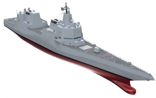 US Navy DDG(X) design