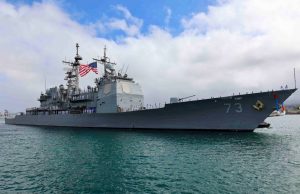 USS Port Royal in Pearl Harbor