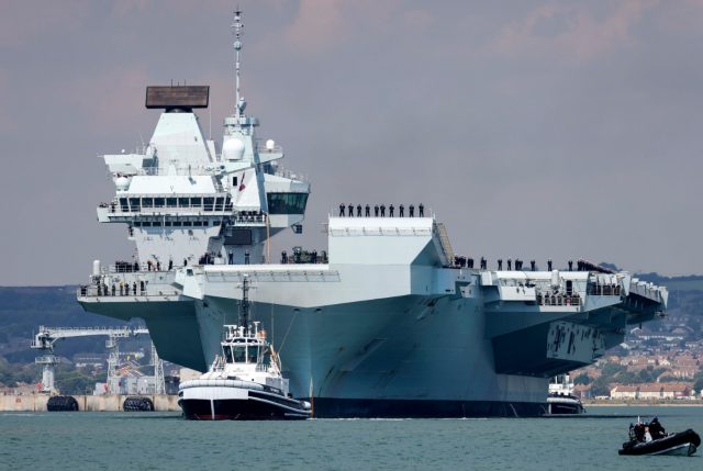 HMS Prince of Wales Westlant 2022